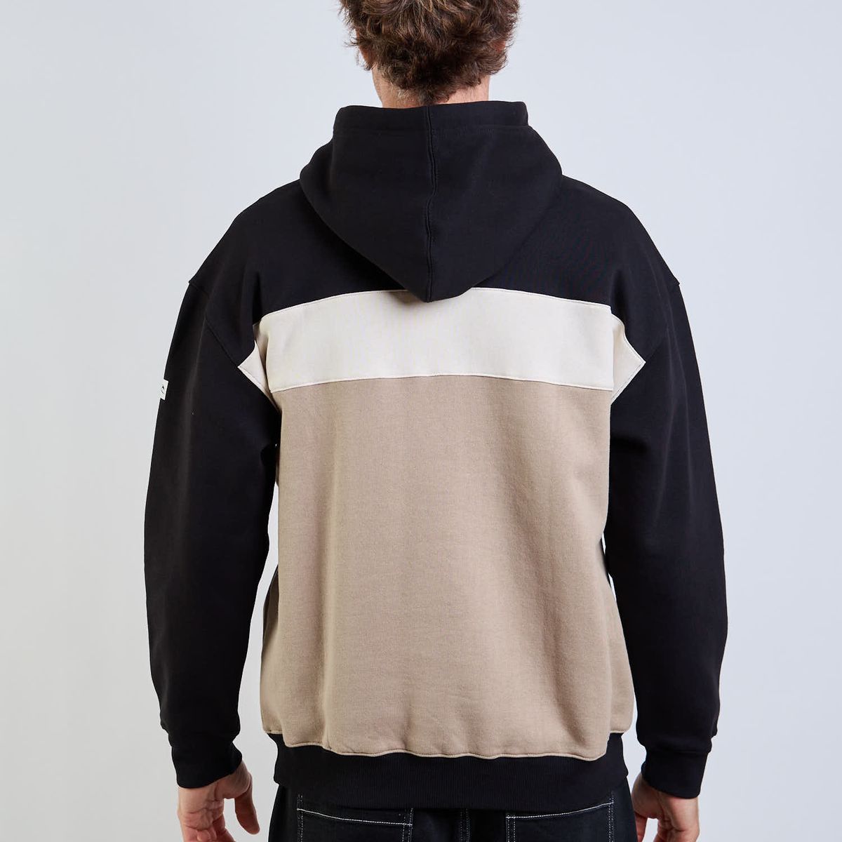 RIP CURL - Poleron Canguro Selk Café Hombre Rip Curl