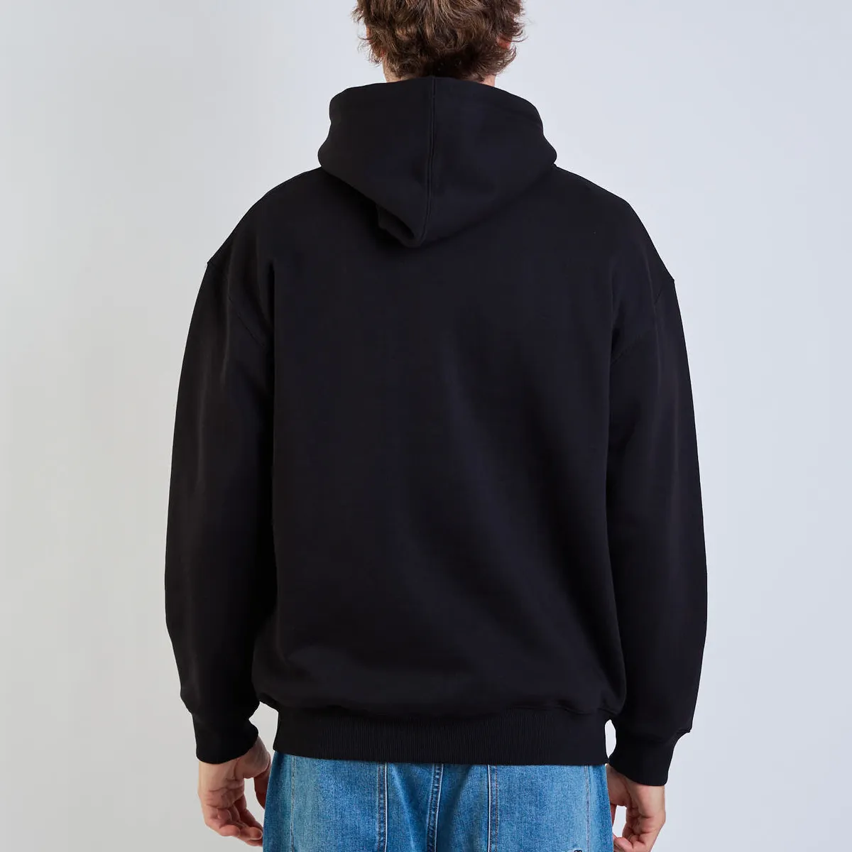 RIP CURL - Poleron Canguro Tribal Negro Hombre Rip Curl