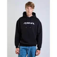 RIP CURL - Poleron Canguro Tribal Negro Hombre