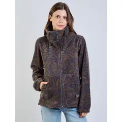 MAUI AND SONS - Poleron Polar Feather Gray Multicolor Mujer