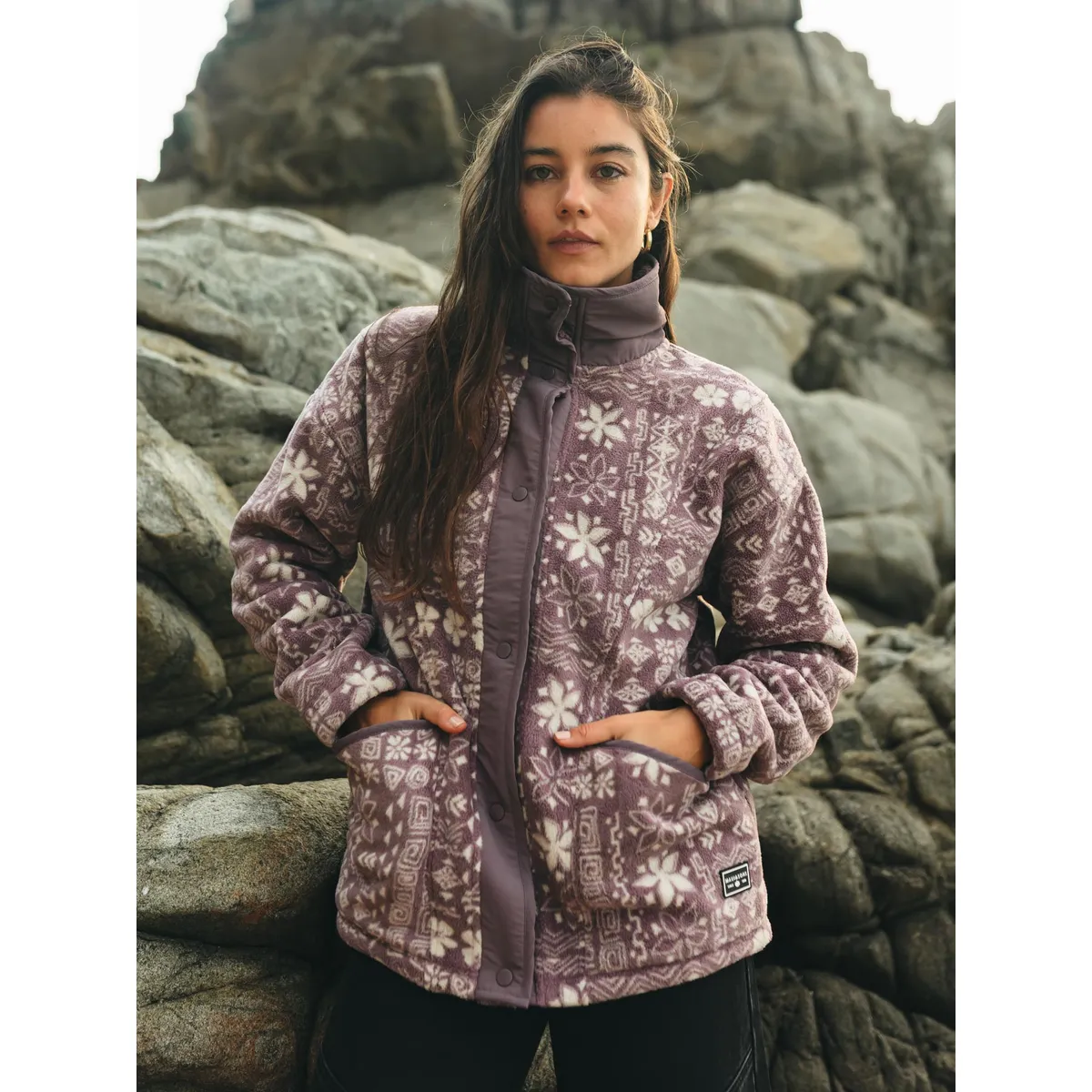 MAUI AND SONS - Poleron Polar Moonbeam Multicolor Mujer Maui And Sons