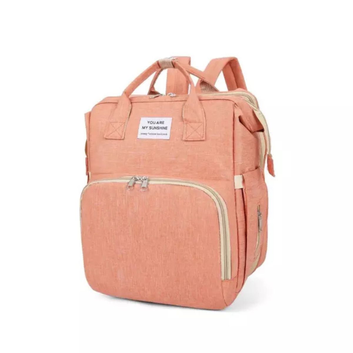 MOVI - Mochila Pañalera 3 en 1 con Mudador para Bebé - NIÑA