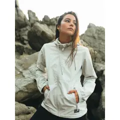 MAUI AND SONS - Cortaviento Amara Gris Mujer