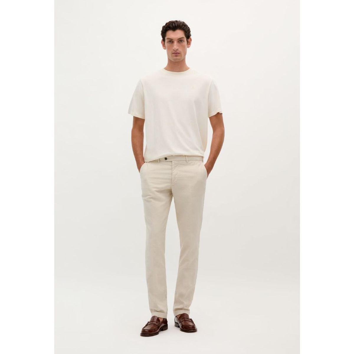 SCALPERS - PANTALÓN DE TRAJE LINO