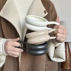 SANTU HOME & DECO - Taza de Cerámica Bubba White 250 ml