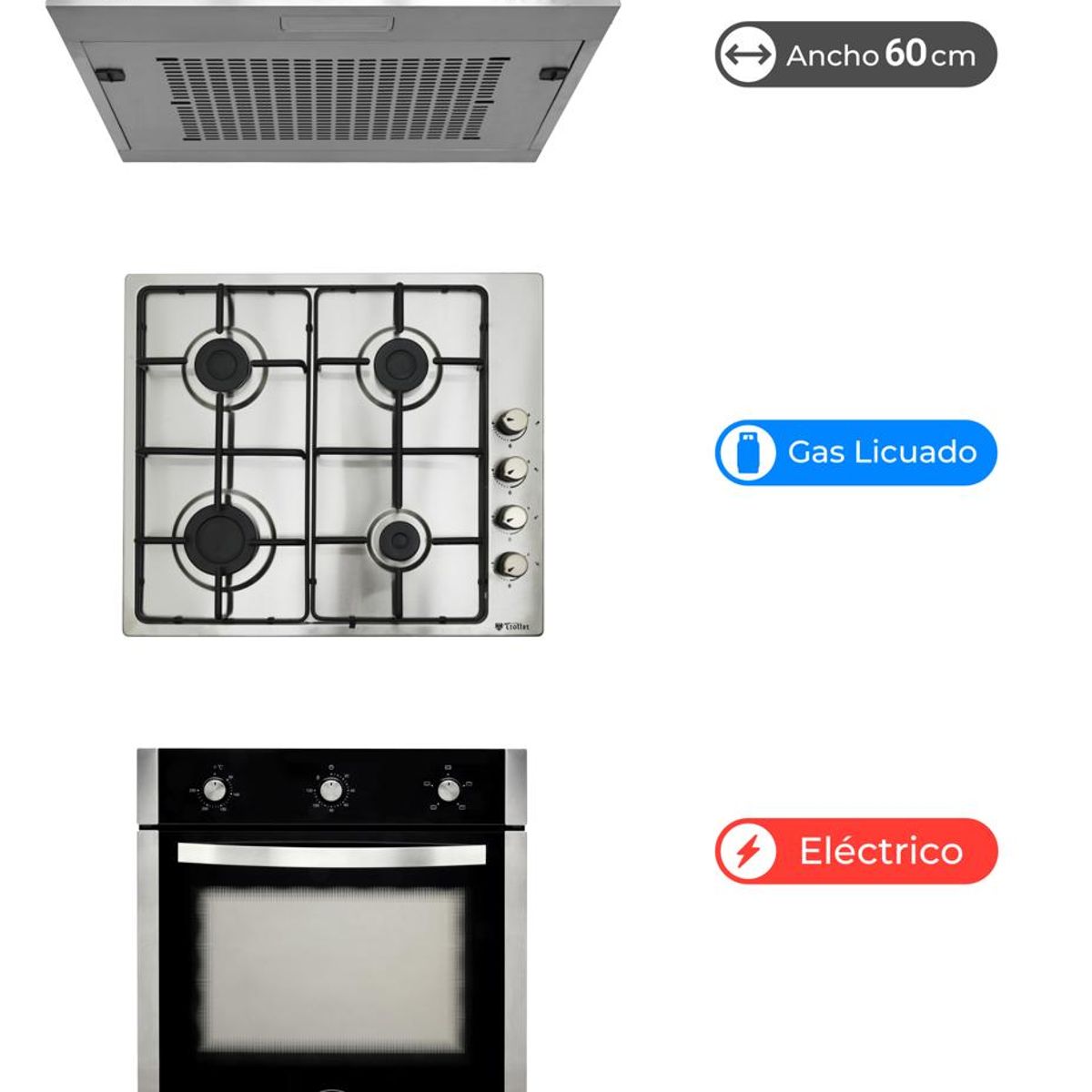 ALBIN TROTTER - Kit Cocina Kurz Pro ALBIN TROTTER