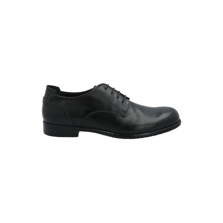 Zapato Cuero Hombre Ford Negro