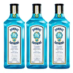 BOMBAY - 3 Gin Sapphire 750ml