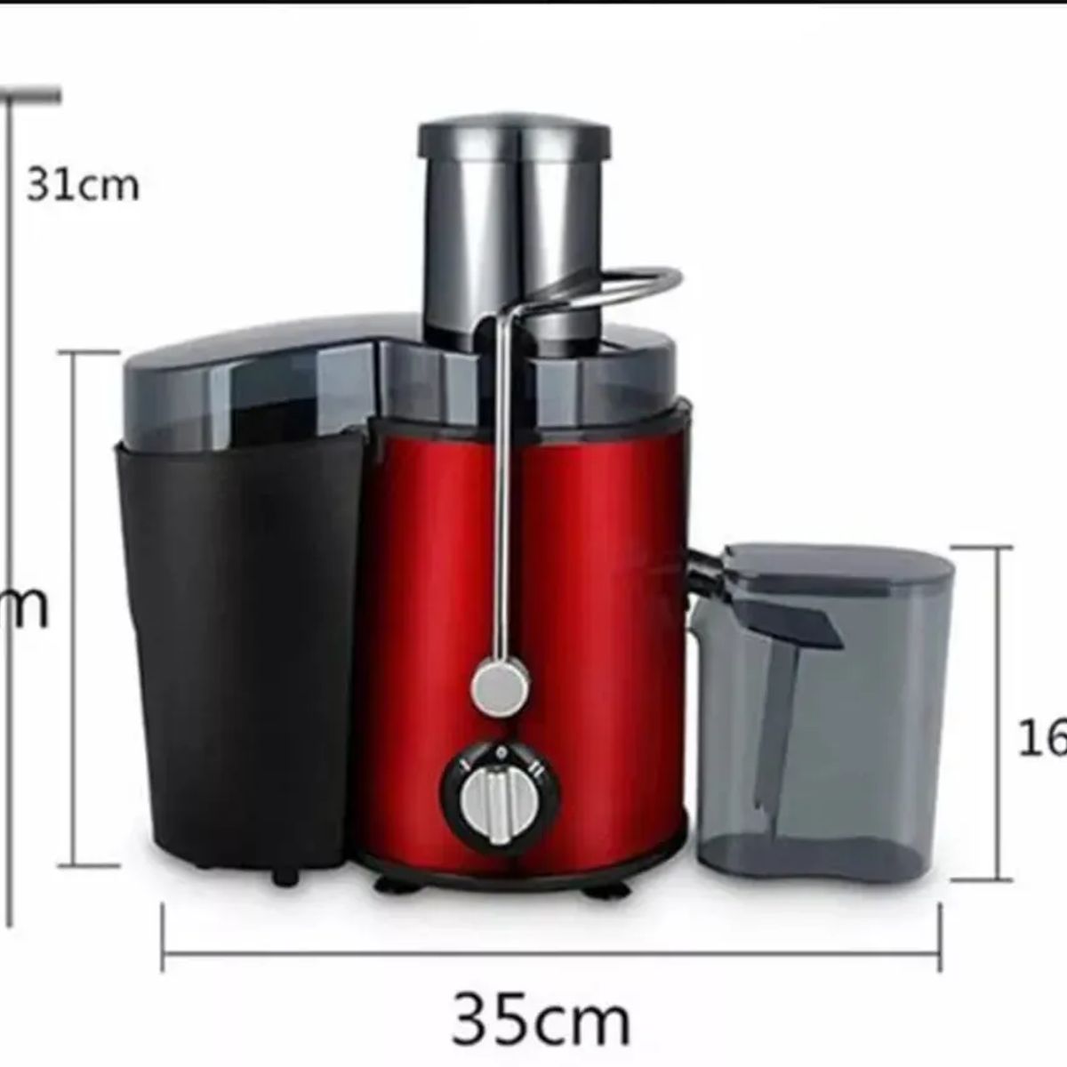 GENERICO - Extractor De Jugos Electrico 600w Para Frutas Y Verduras