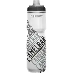 CAMELBAK - Botella Bicicleta Podium Chill 710ml Blanco/Negro