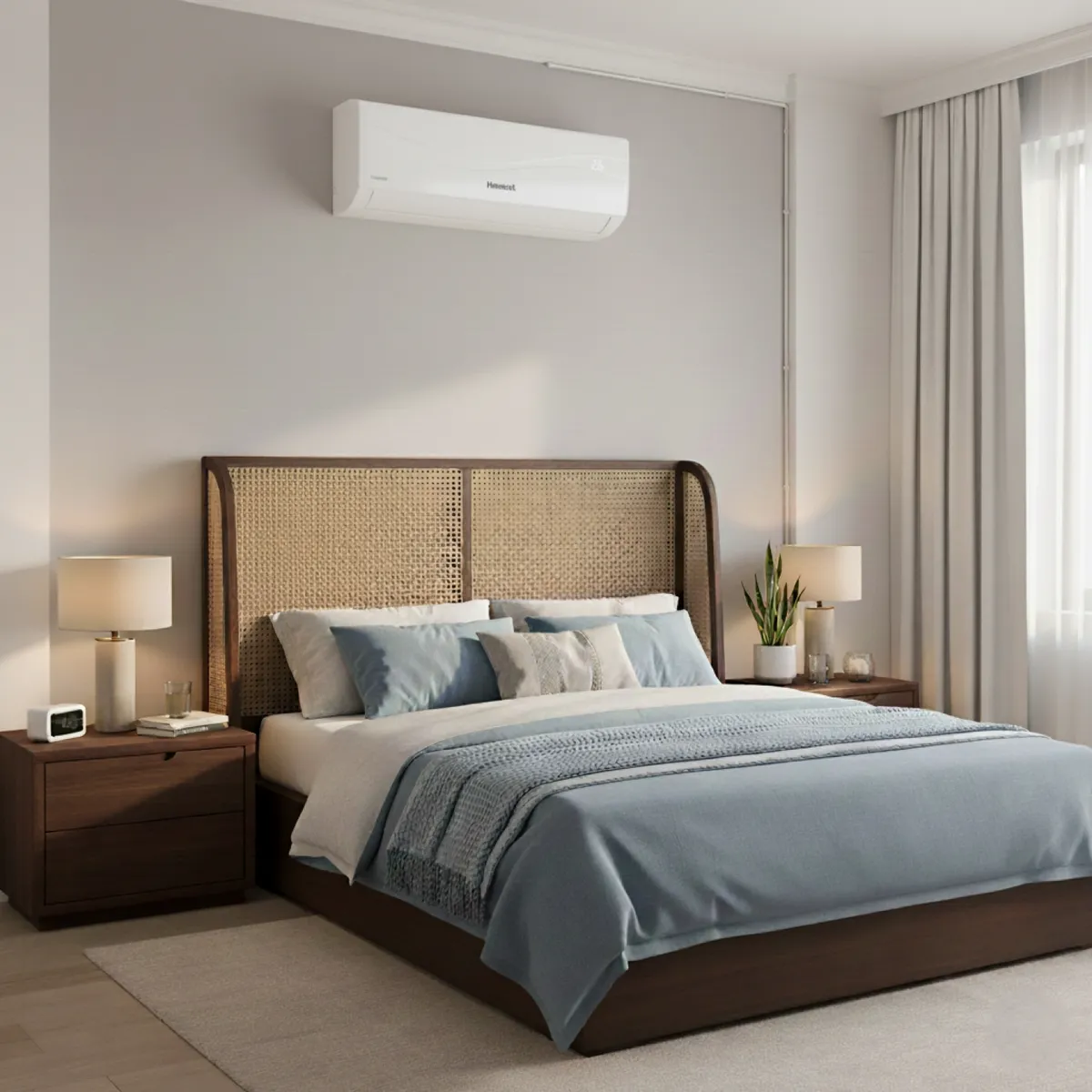 Aire Acondicionado Split Muro Heimat 18000 BTU Inverter Wifi, marca HEIMAT - Foto 2