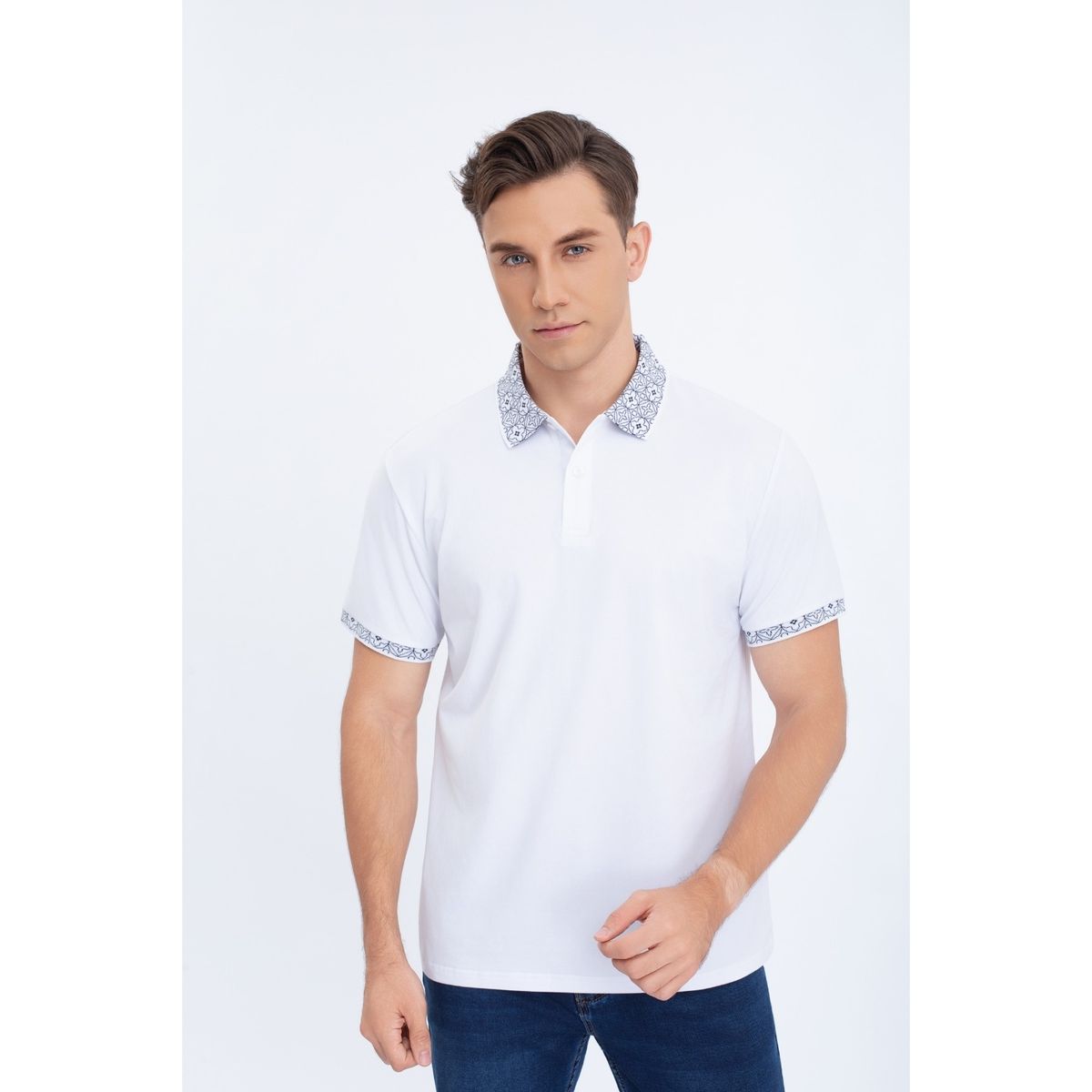LIKE SHOP - Polera Piqué Hombre Algodón Primavera verano Diseños 0193