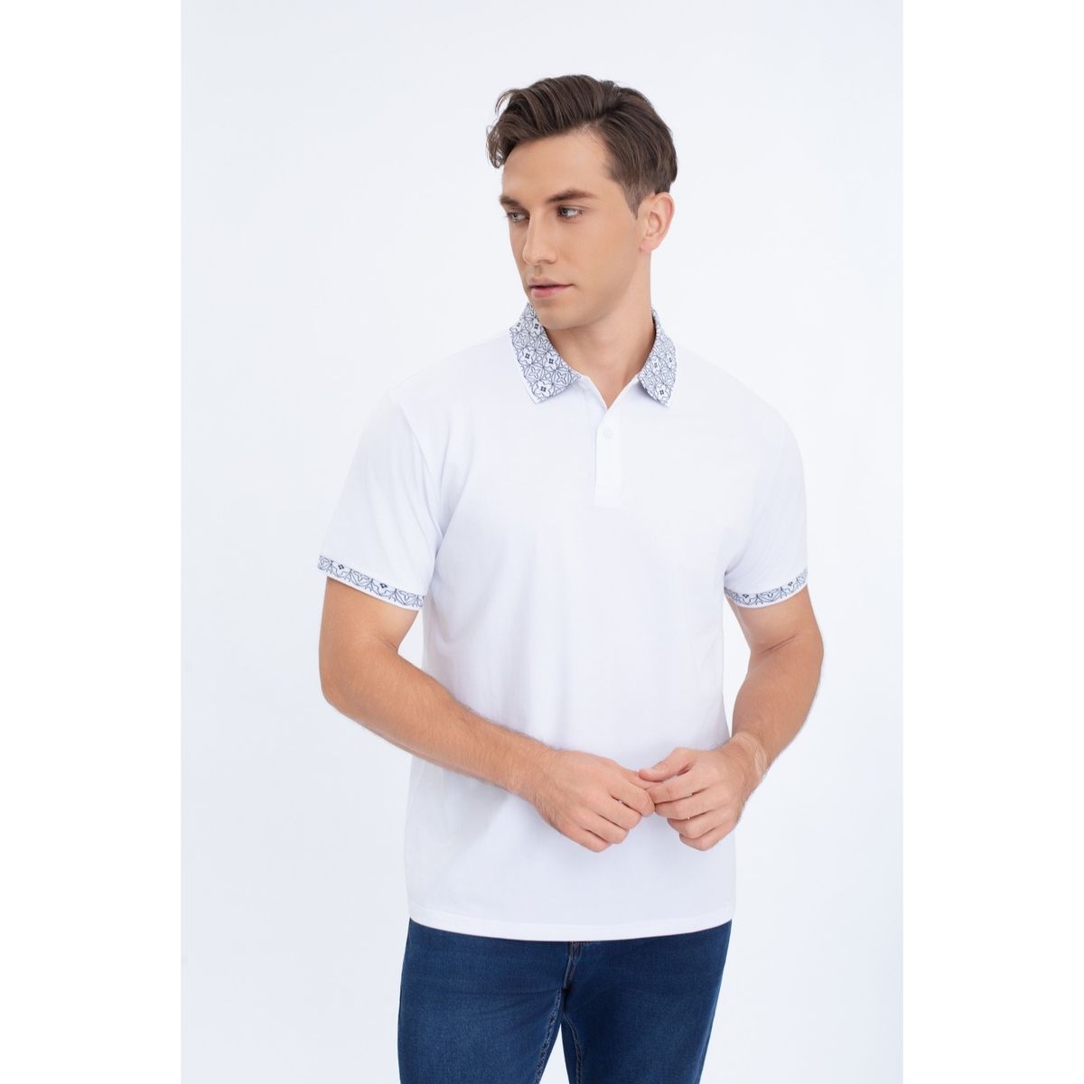 LIKE SHOP - Polera Piqué Hombre Algodón Primavera verano Diseños 0193