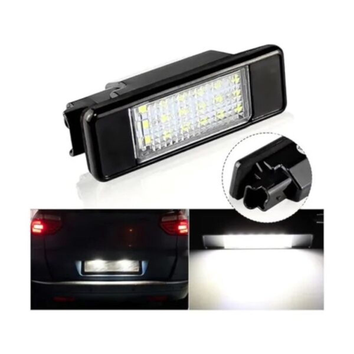 GENERICO - Luz LED 2 unidades Nissan Qashqai J10