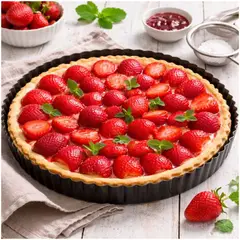 GENERICO - Molde Tartaleta Pie Desmotable 26cm Molde Repostería