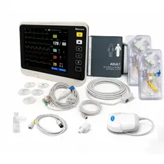 MAXCARE - Monitor De Signos Vitales Impresora, Capnografía E Ibp M9