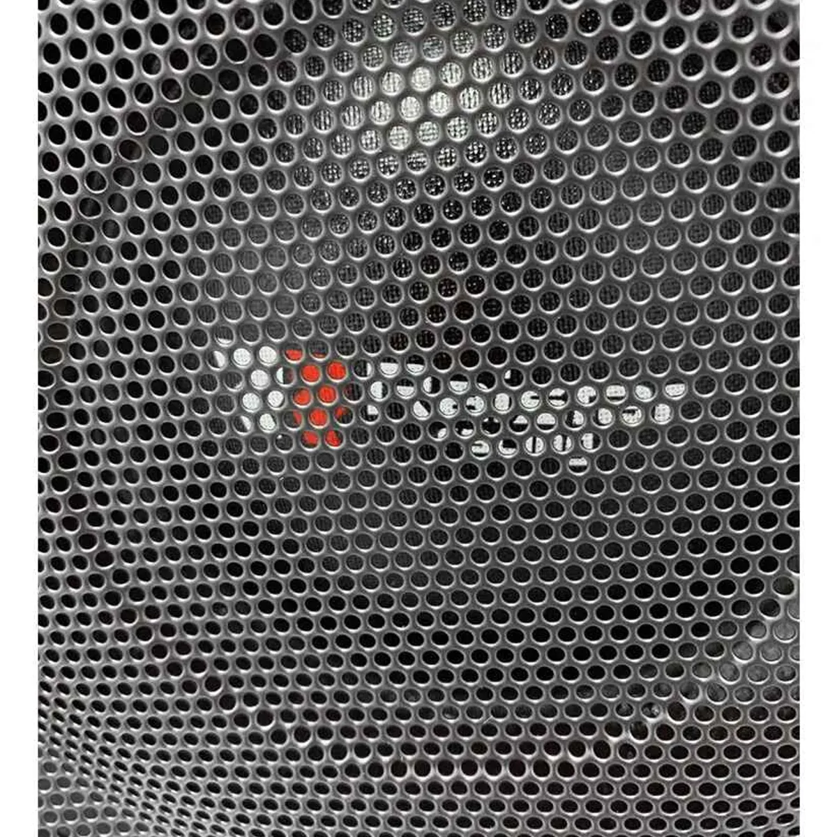 GENERICO - Subwoofer Doble Amplificado 10 Pulgadas Raistar Negro