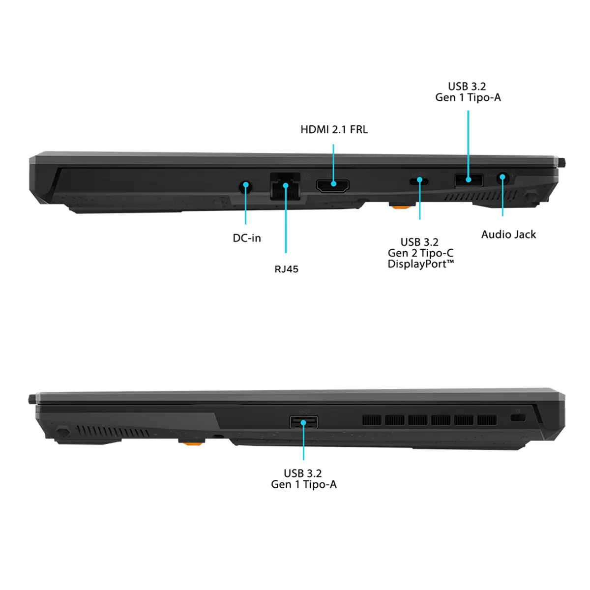 ASUS - Notebook ASUS TUF Gaming F16 Intel Core 5 8GB RAM 512GB SSD RTX 3050 16"