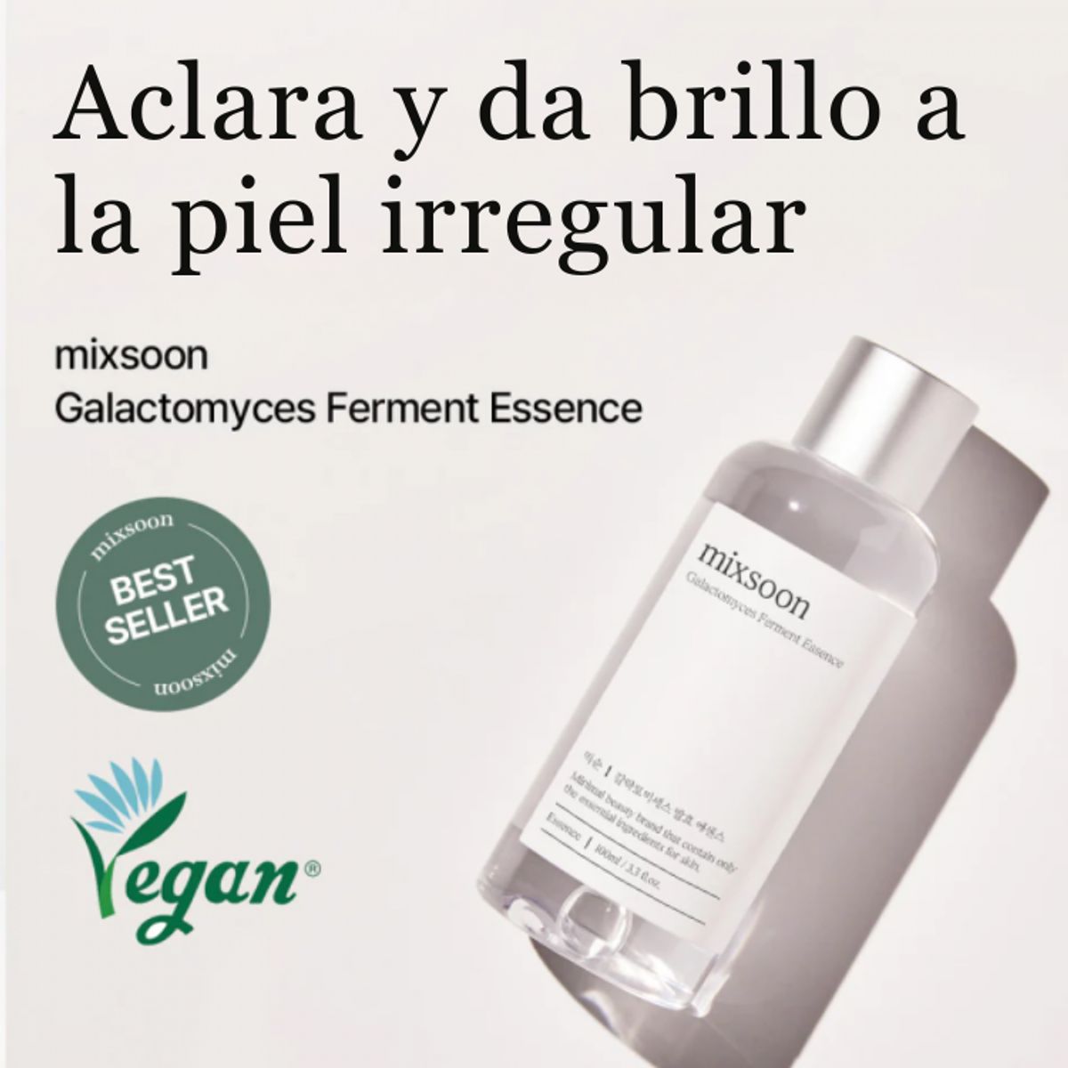 MIXSOON - Esencia Facial Reparadora Mixsoon Galactomyces Ferment Essence 100 ml