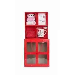 GENERICO - Kit Taza+peluche+rosas+accesorios Regalo San Valentín