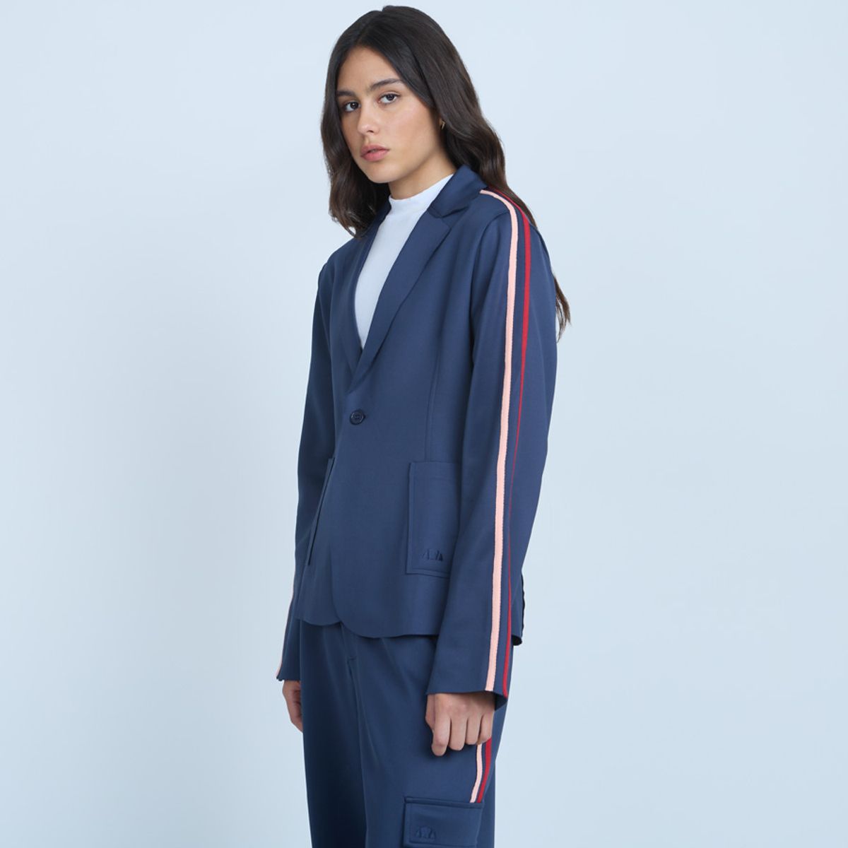 ELLESSE - BLAZER MUJER ELLESSE LAURA AZUL MARINO