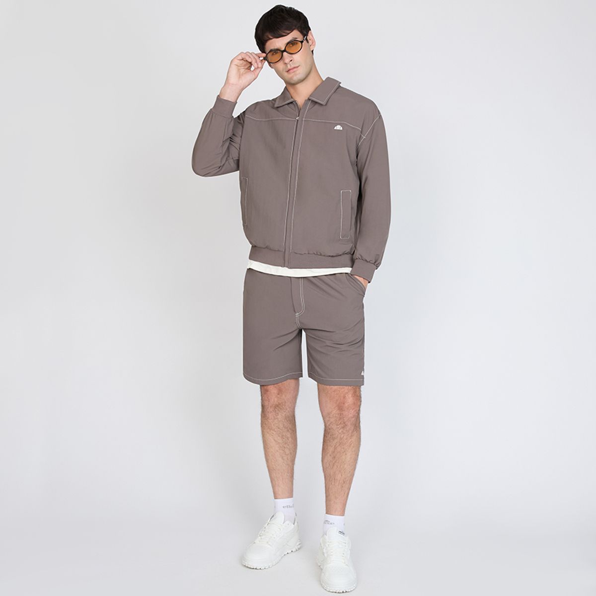 ELLESSE - CHAQUETA HOMBRE ELLESSE BASTIAN CAFÉ