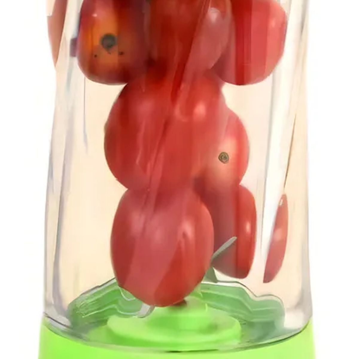 GENERICO - Licuadora Portatil Usb Recargable 400ml Cuchilla Acero Inox Verde