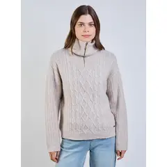 MAUI AND SONS - Sweater Lía Beige Mujer