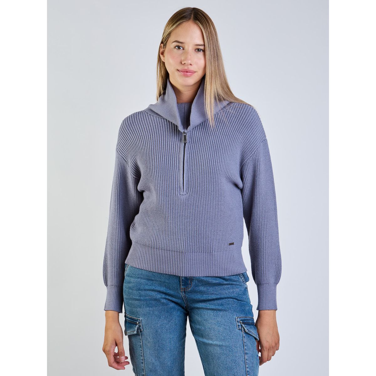 MAUI AND SONS - Sweater Frosty Azul Mujer Maui And Sons