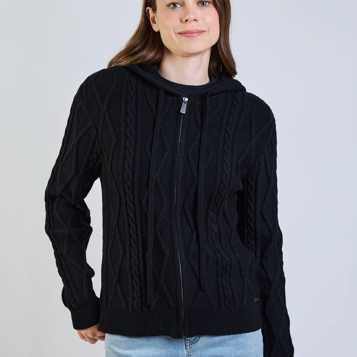 MAUI AND SONS - Sweater Ignis Negro Mujer Maui And Sons