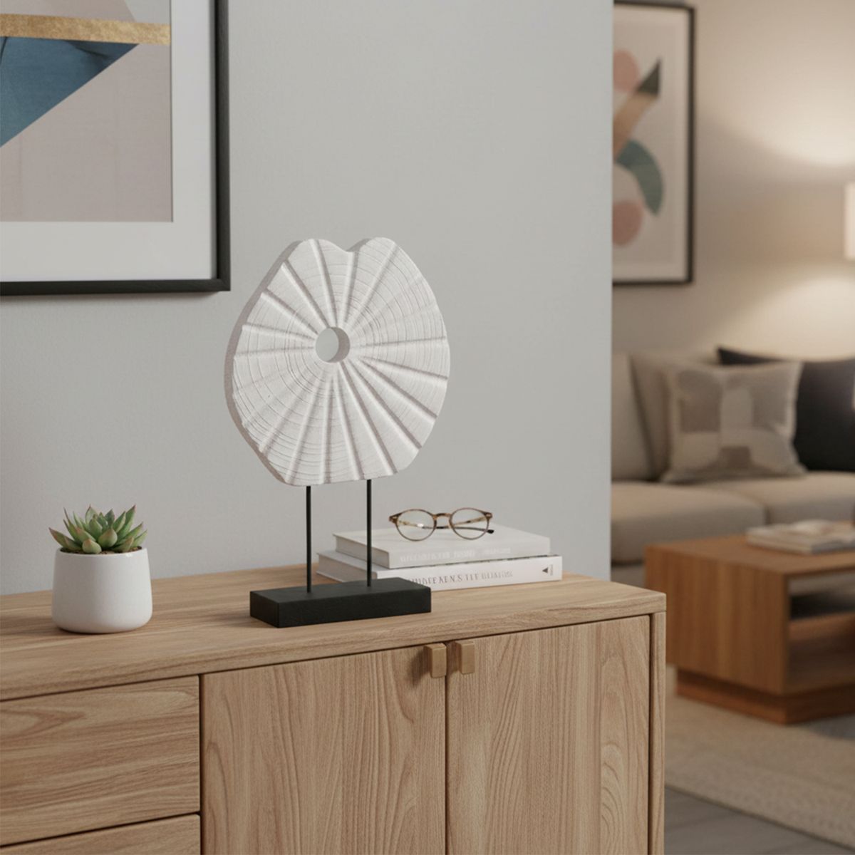 ANTICO HOME - Escultura en Madera de Paulownia Maqui Antico Home
