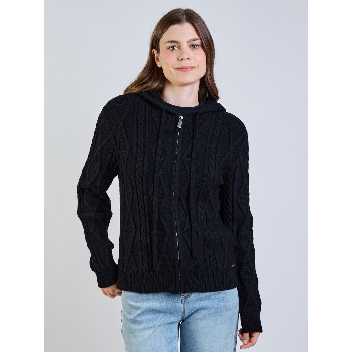 MAUI AND SONS - Sweater Ignis Negro Mujer Maui And Sons