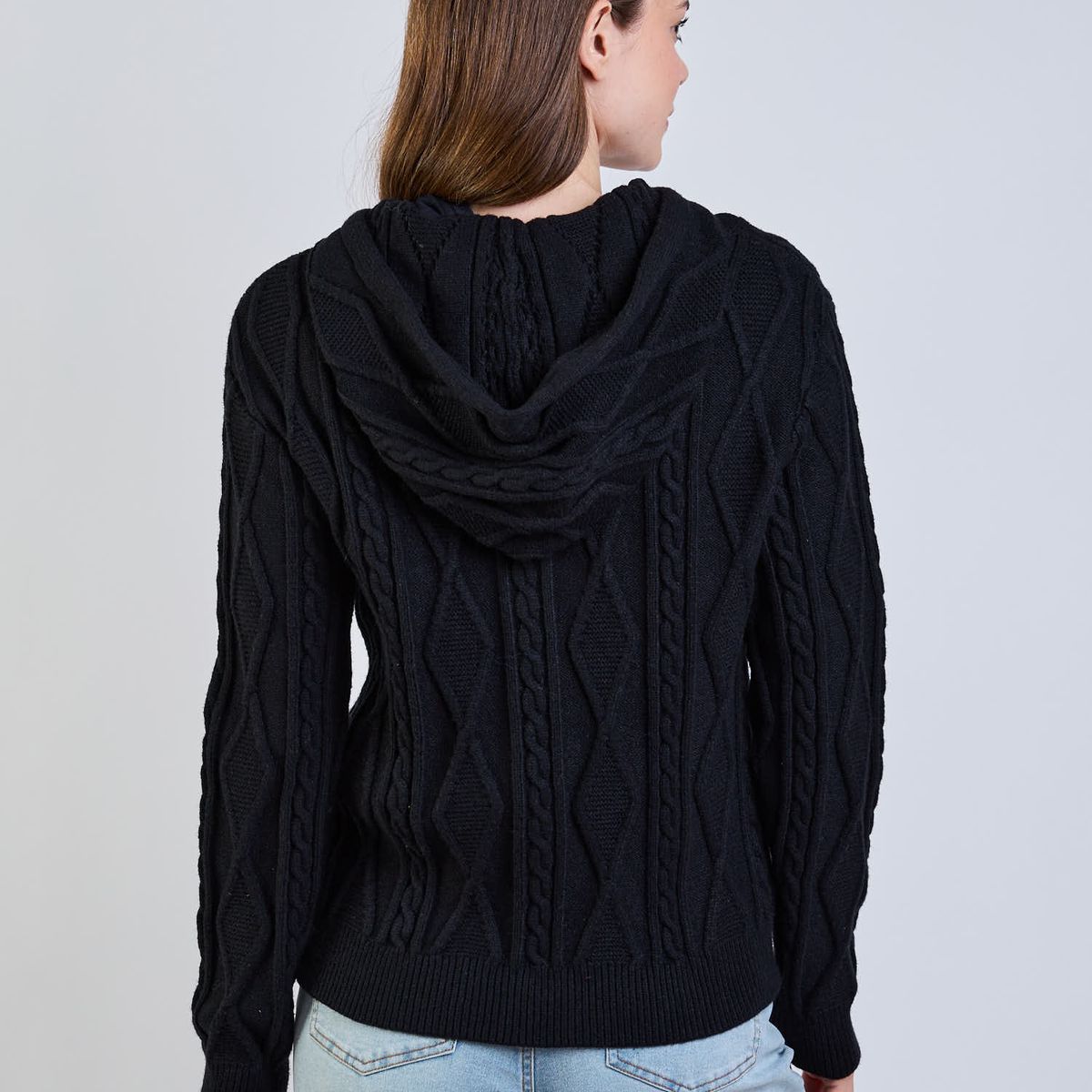 MAUI AND SONS - Sweater Ignis Negro Mujer Maui And Sons