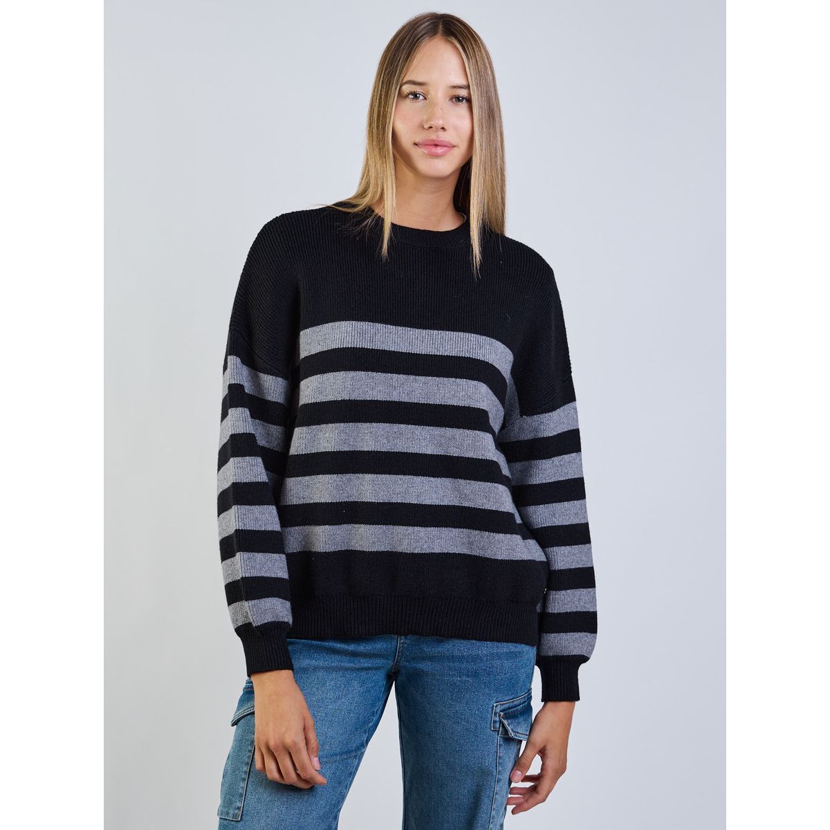 MAUI AND SONS - Sweater Silvae Negro Mujer Maui And Sons