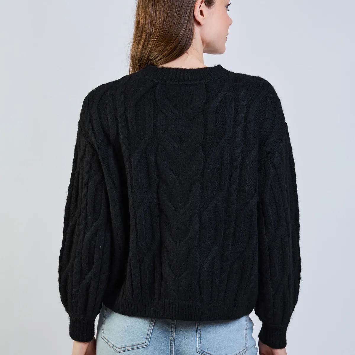 MAUI AND SONS - Sweater Dunae Negro Mujer Maui And Sons