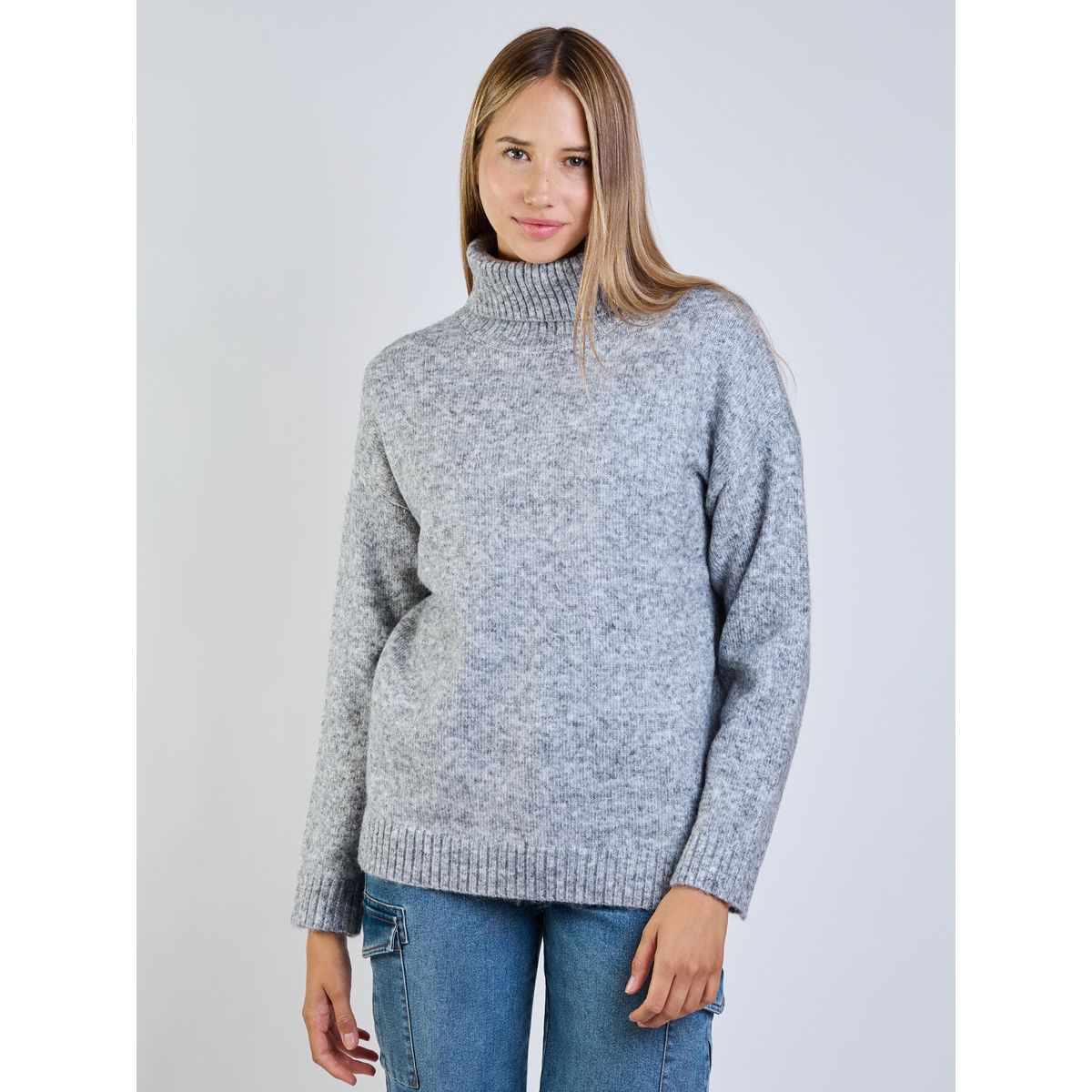 MAUI AND SONS - Sweater Stonea Gris Mujer Maui And Sons