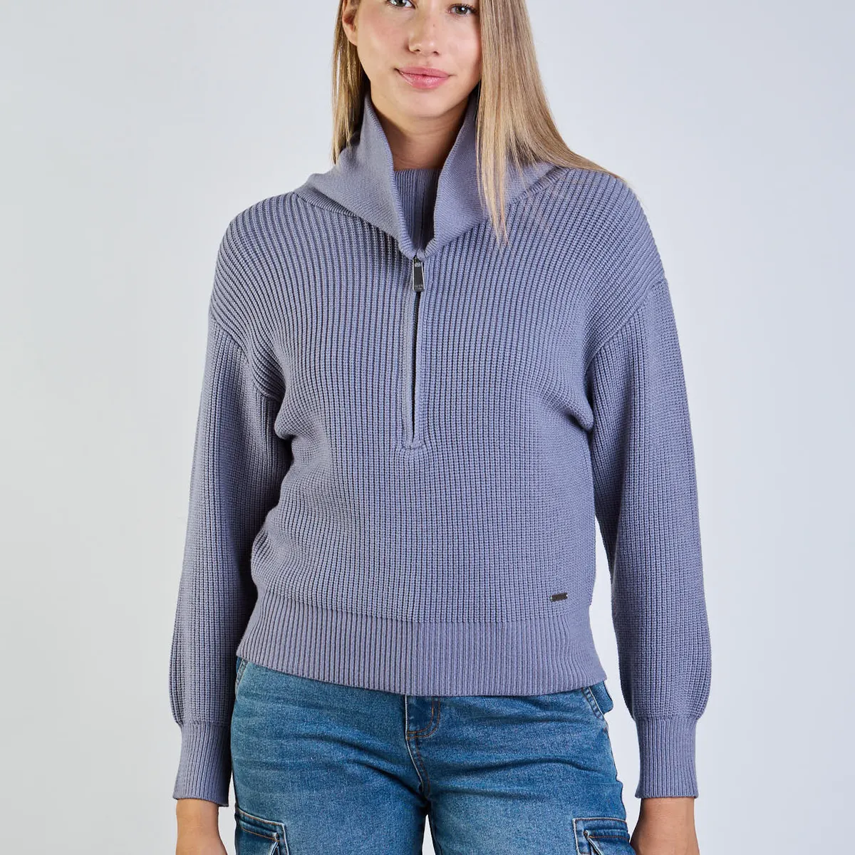 MAUI AND SONS - Sweater Frosty Azul Mujer Maui And Sons