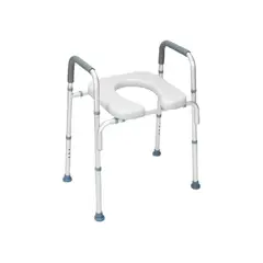 GLOMED - Alza Baño Ajustable con Apoyabrazos