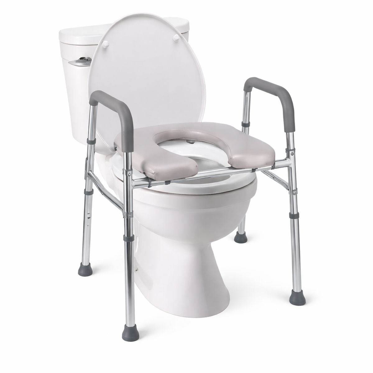 GLOMED - Alza Baño Ajustable con Apoyabrazos