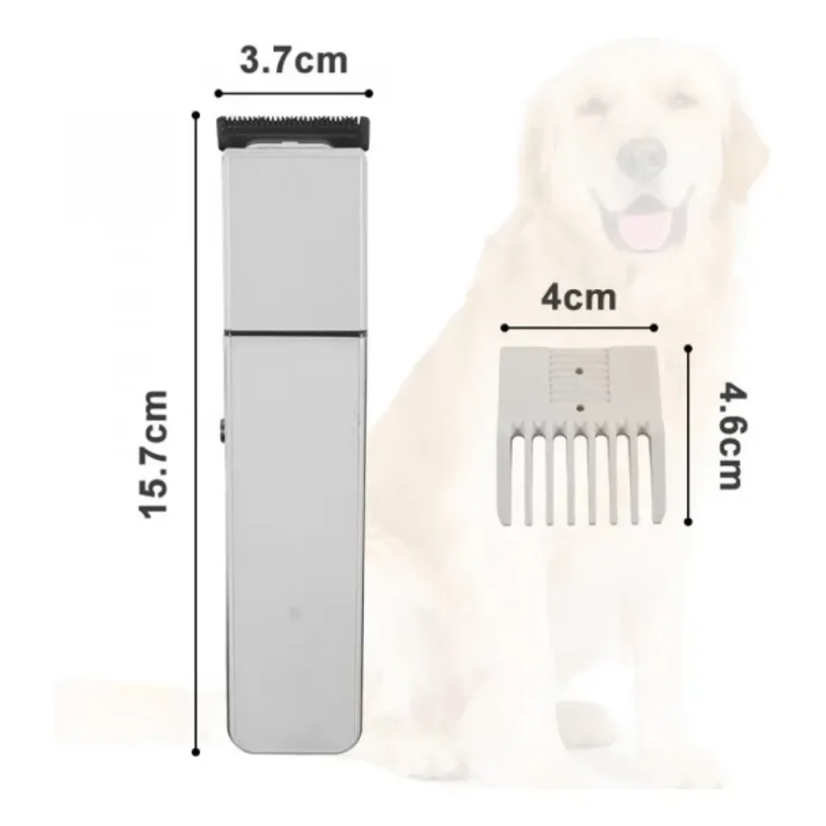 GENERICO - Cortadora De Pelo Para Perros Y Gatos Inalámbrica Recargable