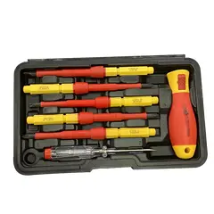 GENERICO - Set de 6 Perilleros Intercambiables - Aislados 1000V