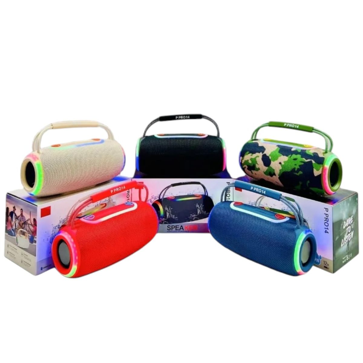 GENERICO - Parlante Bluetooth Genérico Boombox 3 Pro