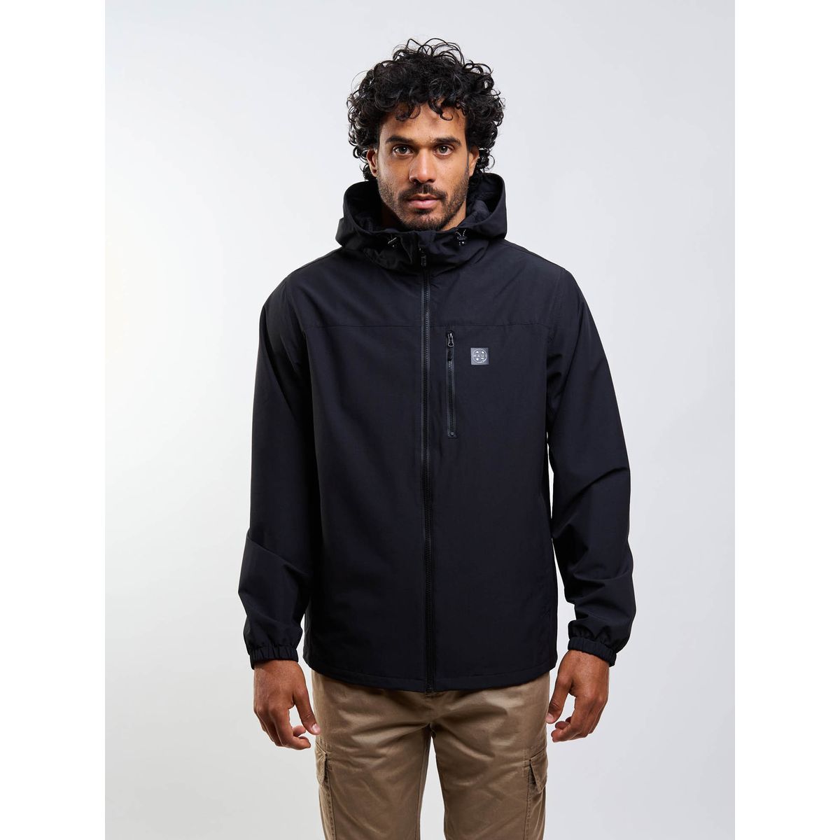 MAUI AND SONS - Cortaviento Tactical Mercury Negro Hombre Maui And Sons