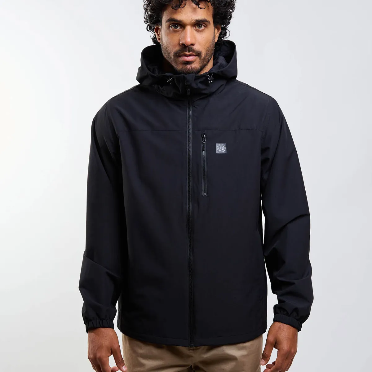 MAUI AND SONS - Cortaviento Tactical Mercury Negro Hombre Maui And Sons