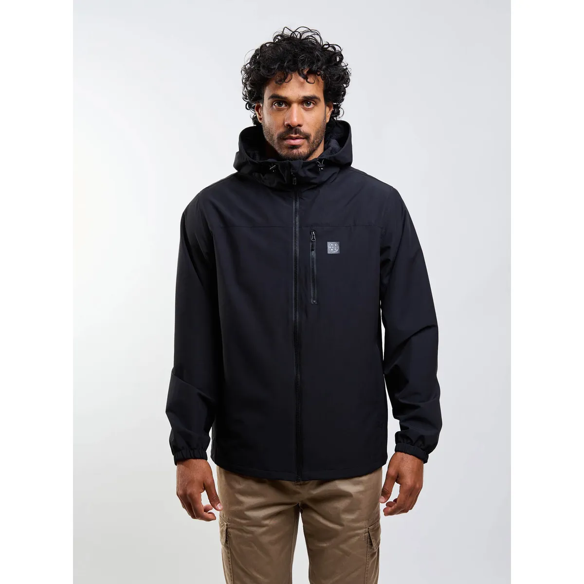 MAUI AND SONS - Cortaviento Tactical Mercury Negro Hombre Maui And Sons
