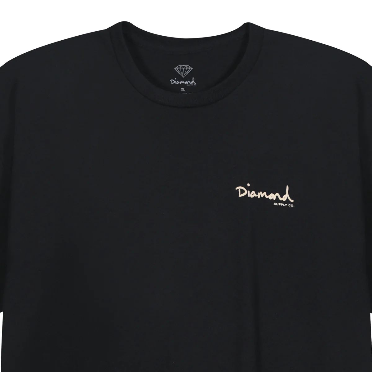 DIAMOND - Polera DIAMOND Mini OG Script Black / Cream