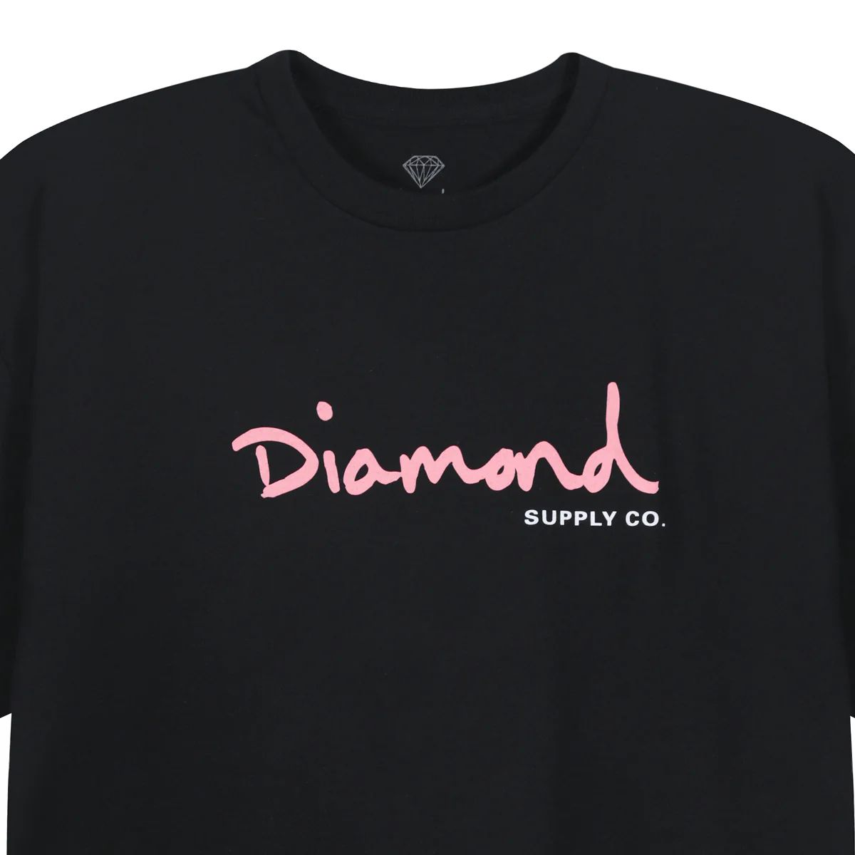 DIAMOND - Polera DIAMOND OG Script Black / Pink