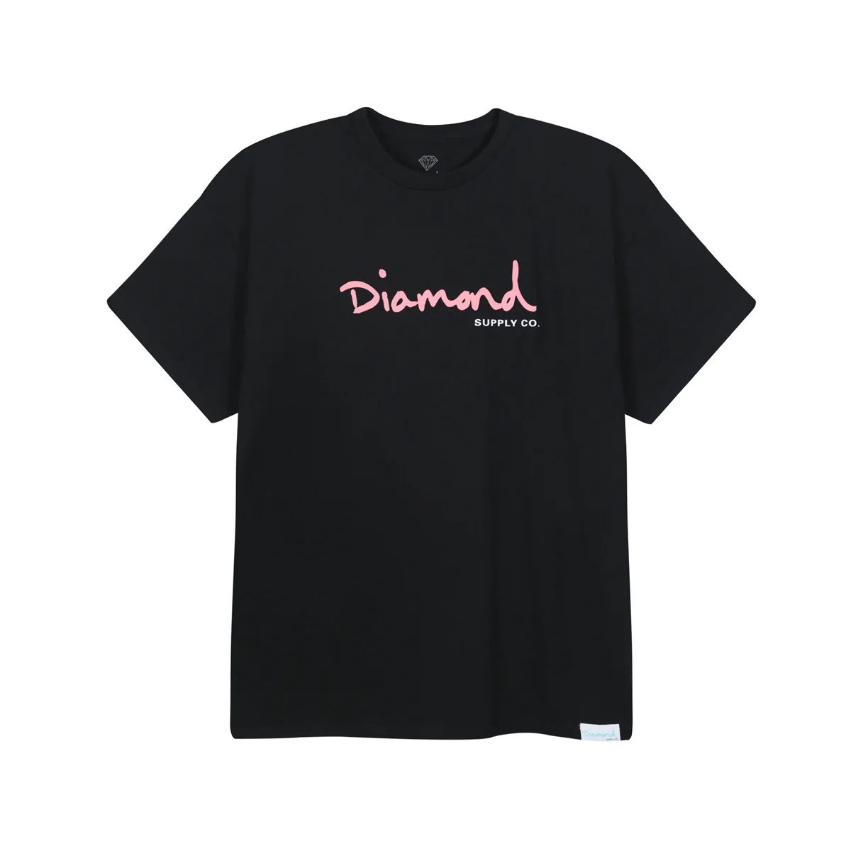 DIAMOND - Polera DIAMOND OG Script Black / Pink