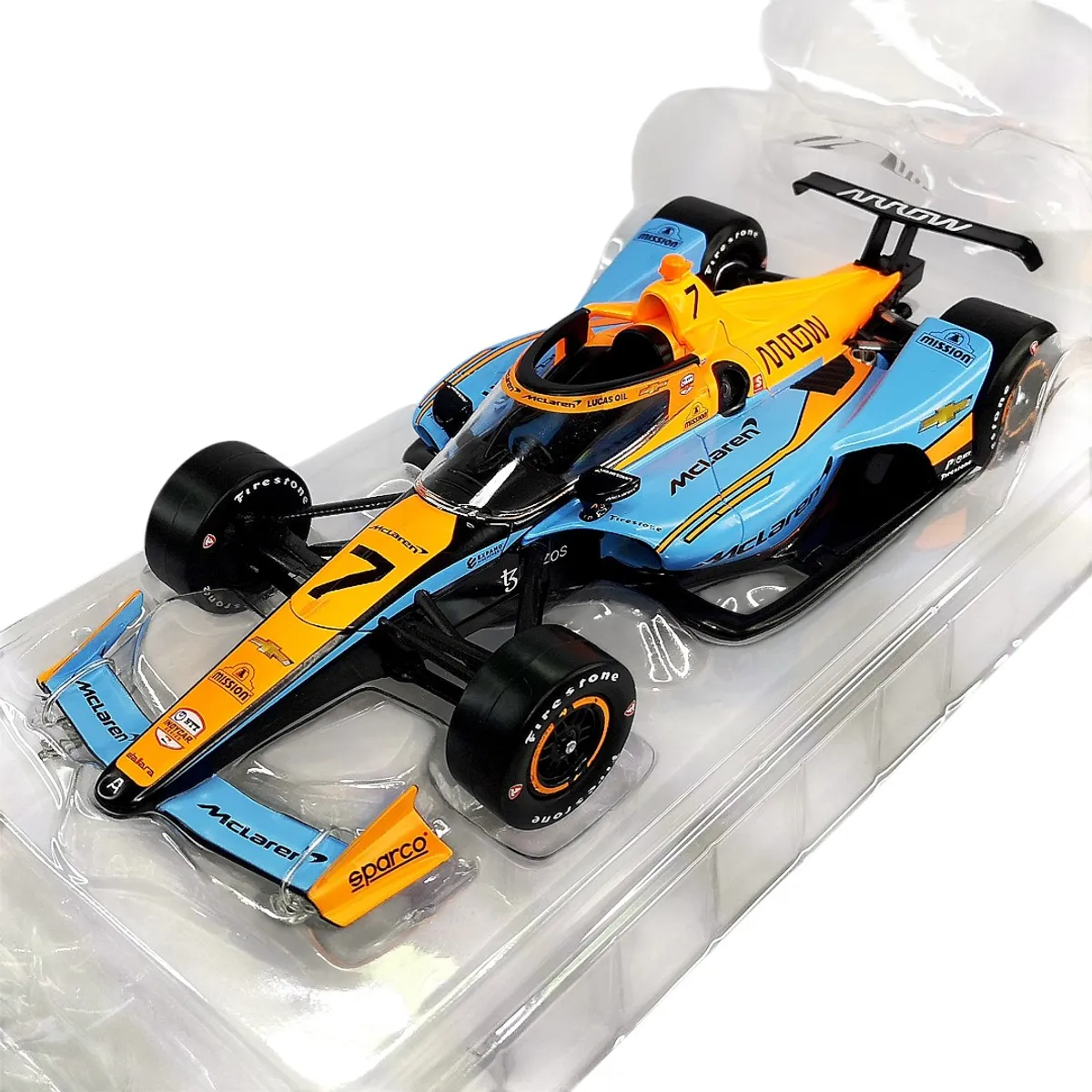 GREENLIGHT - Auto IndyCar GreenLight Mclaren #7 Felix Rosenqvist 2021 1:18