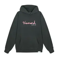 DIAMOND - Poleron OG Script Heavy Weight Pigment Black / Pink